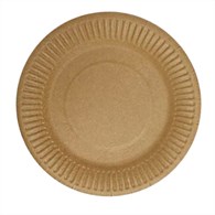Enjoy Eat&Go talerz papierowy KRAFT 18cm (84/10/100)