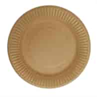 Enjoy Eat&Go talerz papierowy KRAFT 18cm (84/10/100)