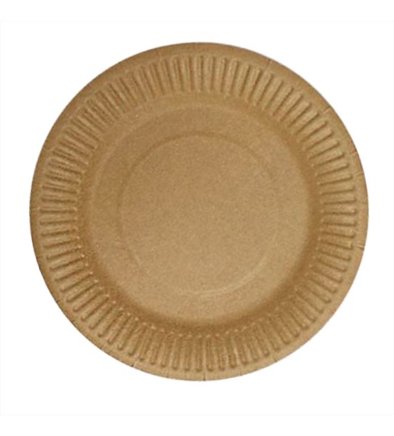 Enjoy Eat&Go talerz papierowy KRAFT 18cm (84/10/100)