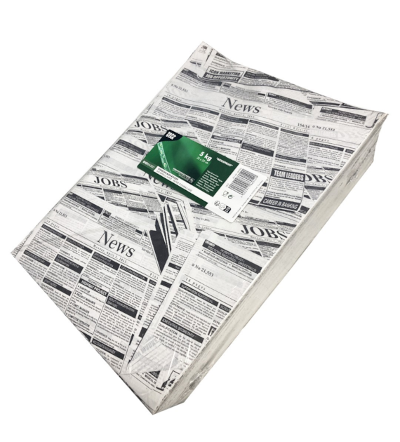 Papier pakowy 25x35cm GAZETA  Newsprint  (99/1/5kg)