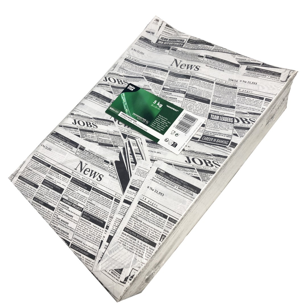 Papier pakowy 25x35cm GAZETA  Newsprint  (99/1/5kg)