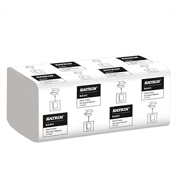 KATRIN BASIC Ręcznik papierowy ZZ 2W (20x200) HANDY PACK (40/1/4000)
