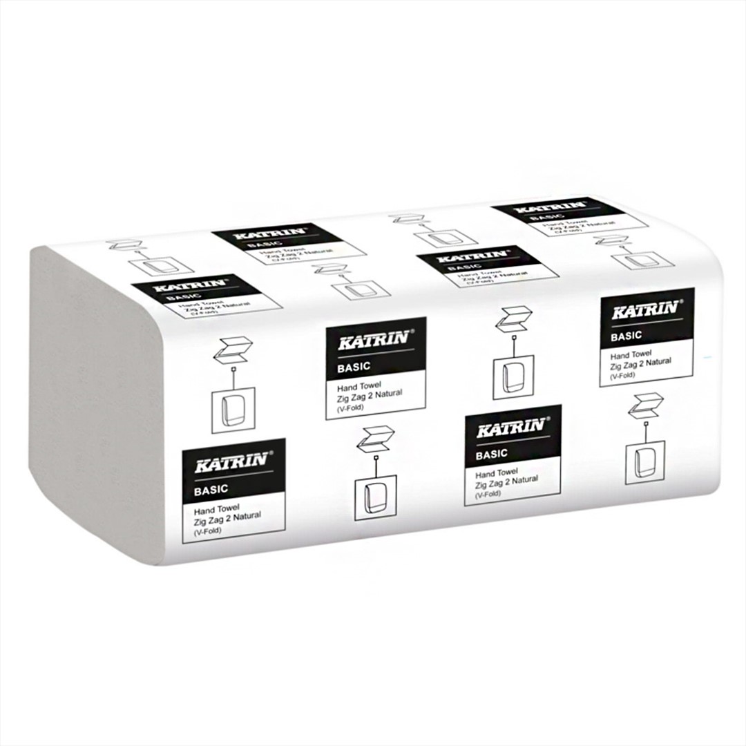KATRIN BASIC Ręcznik papierowy ZZ 2W (20x200) HANDY PACK (40/1/4000)