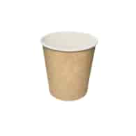 (SUP) Eat&Go Pojemnik okrągły papierowy KRAFT/BIAŁY 115mm 750ml (25/10/50)