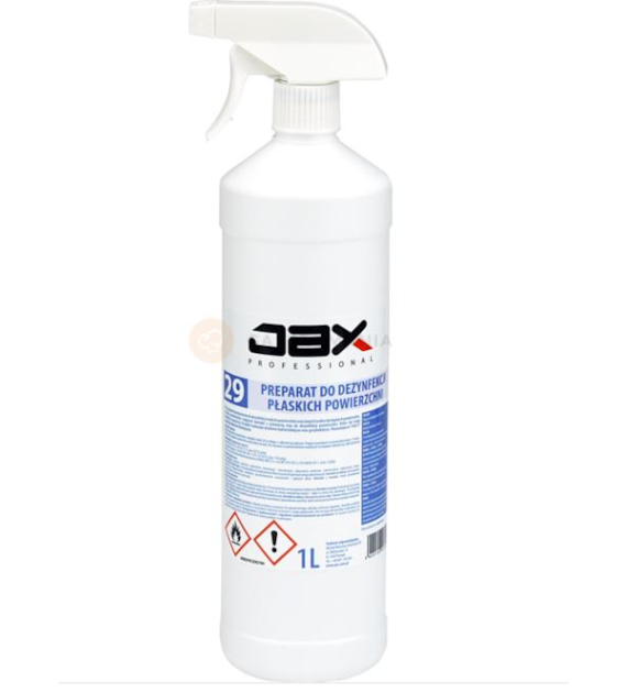 JAX PROFESSIONAL preparat do dezynfekcji powierzchni 1L (68/8/1)
