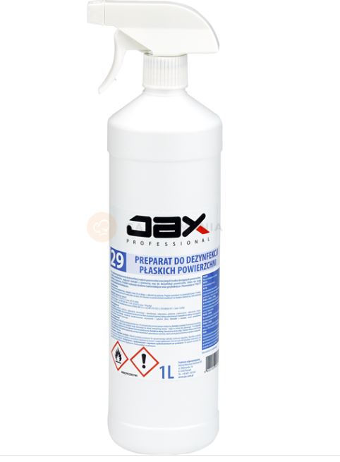 JAX PROFESSIONAL preparat do dezynfekcji powierzchni 1L (68/8/1)