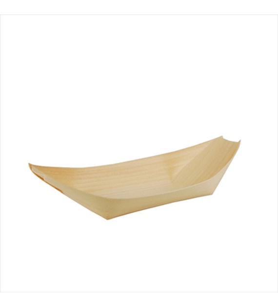 FINGERFOOD ŁÓDECZKA DREWNIANA 21,5x10cm (50SZT)