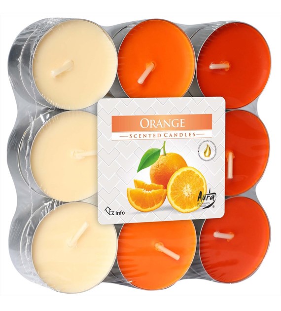 BISPOL świeca zapachowa podgrzewacz  Pomarańcza  (_/6/18)