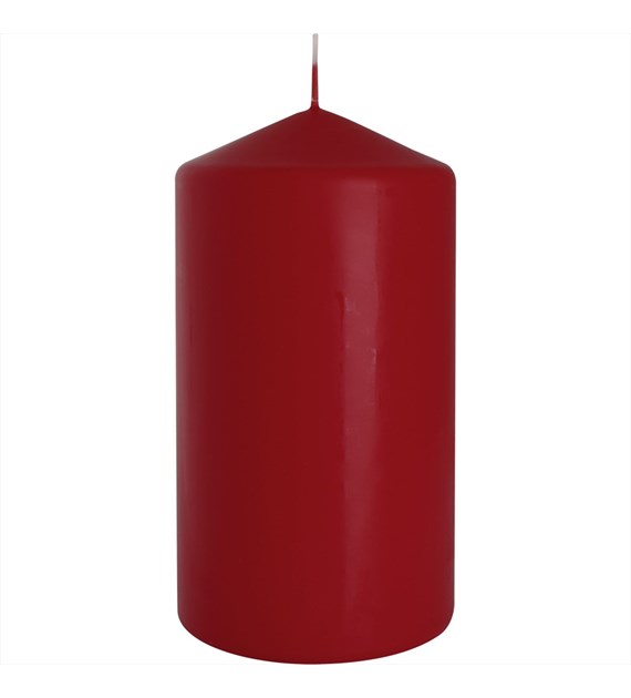ŚWIECA WALEC BURGUND 80x150 (_/6/1)