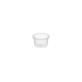 (REUSE) Pojemnik na sos okrągły 80ml TRANSPARENTNY (32/20/100)
