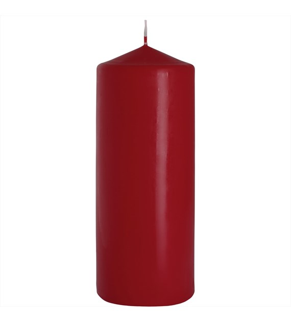 ŚWIECA WALEC BURGUND 80x200 (_/6/1)