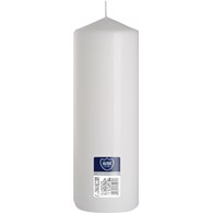 ŚWIECA WALEC BIAŁA 80x250 (_/6/1)