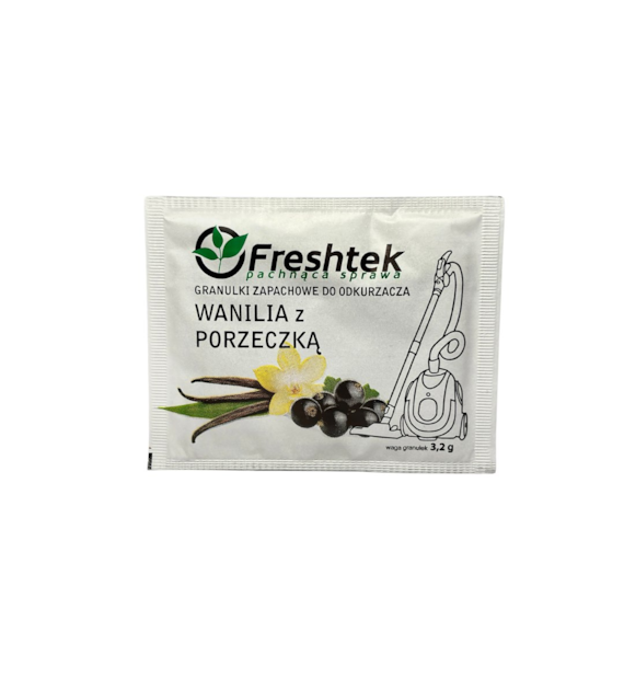 FRESHTEK Granulki do odkurzacza wanilia z porzeczką 3,2g