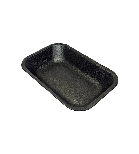 Tacka styropianowa czarna 10szt