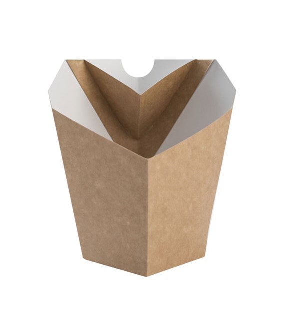 Enjoy&BeEco Kubełek DUŻA FRYTKA + DIP 80x80x100/155mm (300/1/100)