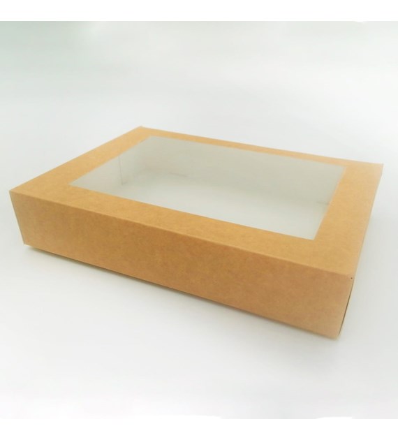 (SUP) Enjoy&BeEco Pudełko papierowe z oknem 230x150x50mm (100/100/1)