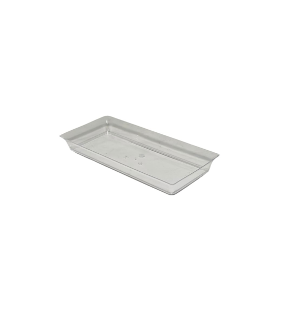 FINGERFOOD Tacka KARO 130x50mm transparentna PS (120/20/24)
