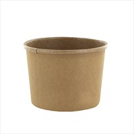 Pojemnik papierowy okrągły na zupę 475ml kraft (21/10/50)