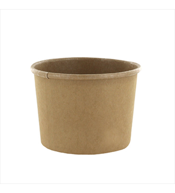 Pojemnik papierowy okrągły na zupę 475ml kraft (21/10/50)