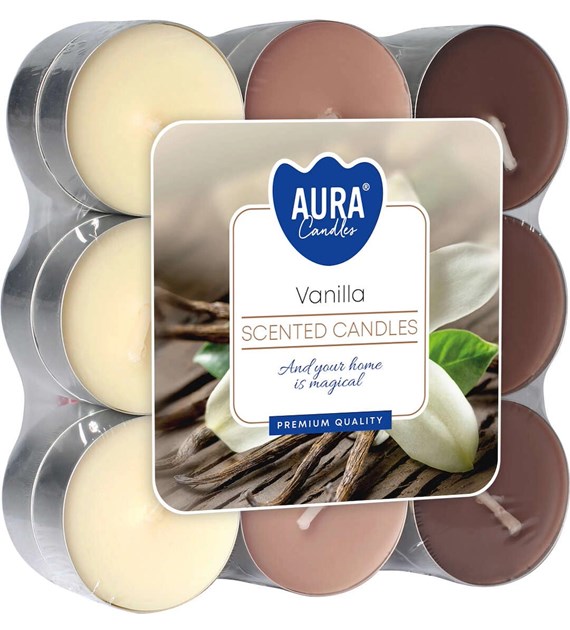 BISPOL świeca zapachowa podgrzewacz  Wanilia  (_/6/18)