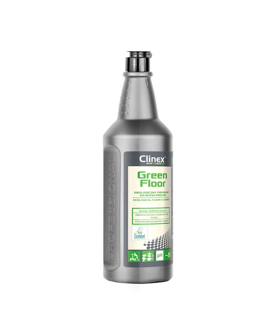 CLINEX GREEN FLOOR Ekologiczny preparat do mycia podłóg 1L (_/6/1)