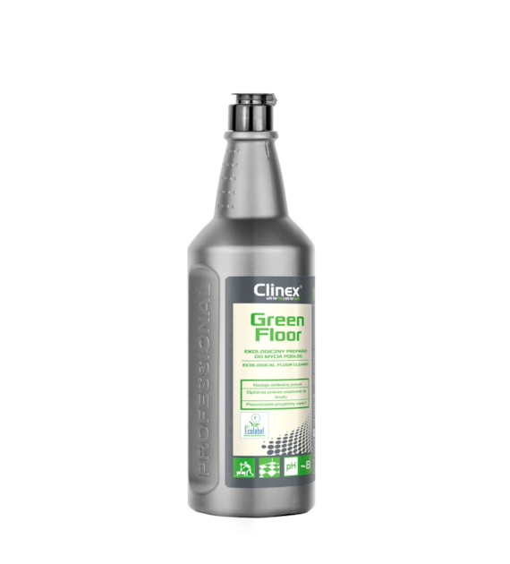 CLINEX GREEN FLOOR Ekologiczny preparat do mycia podłóg 1L (_/6/1)