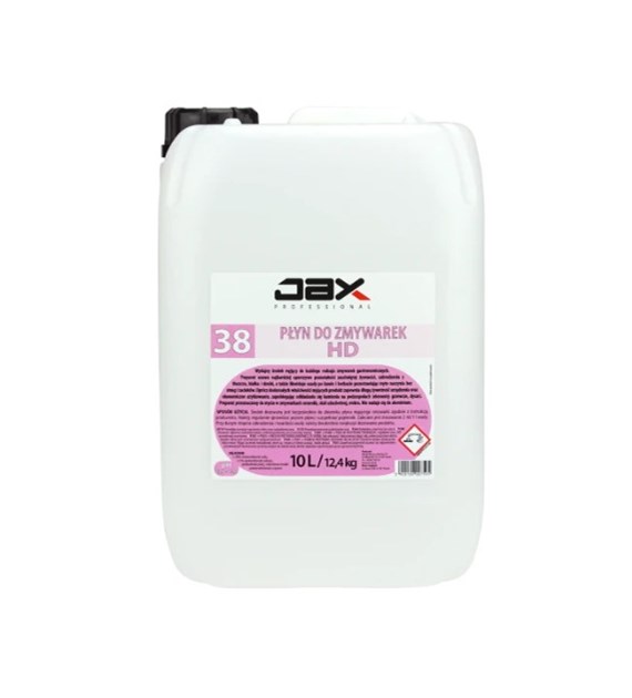 JAX PROFESSIONAL PŁYN DO ZMYWAREK HD 10L (60/1/1)
