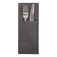 ETUI NA SZTUĆCE SERWETKA  AIRLAND 40X48 Antracyt (_/4/100)