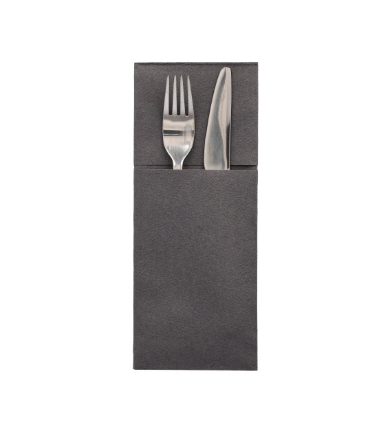 ETUI NA SZTUĆCE SERWETKA  AIRLAND 40X48 Szary (_/4/100)