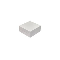 KARTECZKI KOSTKA BIAŁA KLEJONA 85x85x35
