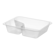 (REUSE) POJEMNIK DO ZGRZEWU DWUDZIELNY COLT B-227x178x50 TRANSPARENTNY (25(30)/8/50)
