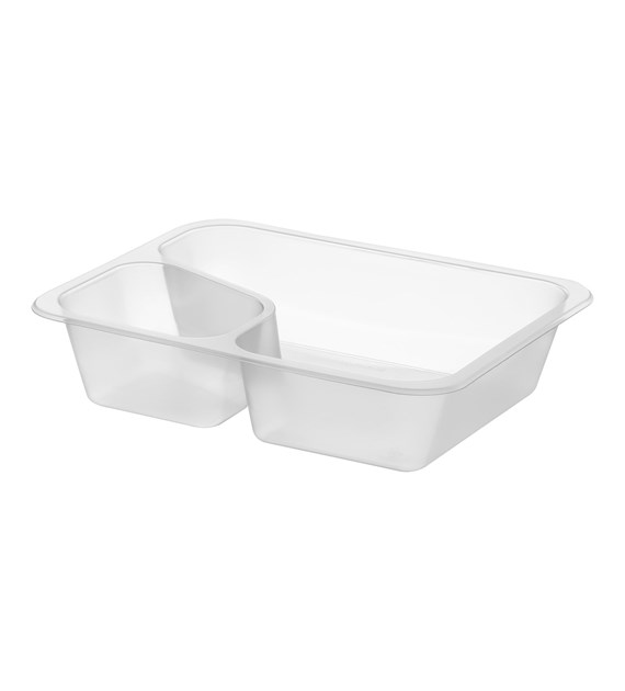 (REUSE) POJEMNIK DO ZGRZEWU DWUDZIELNY COLT B-227x178x50 TRANSPARENTNY (25(30)/8/50)