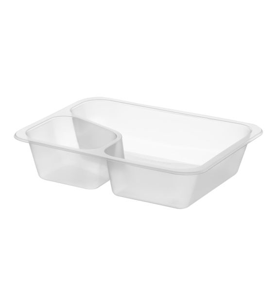 (REUSE) POJEMNIK DO ZGRZEWU DWUDZIELNY COLT B-227x178x50 TRANSPARENTNY (25(30)/8/50)