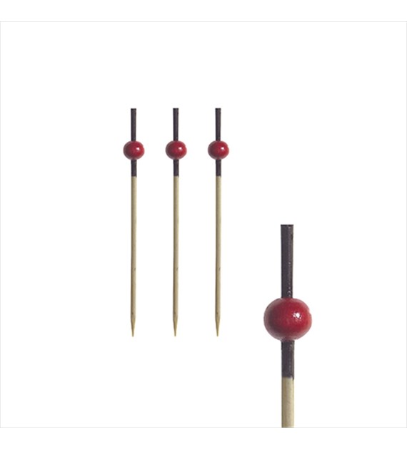 FINGERFOOD PATYCZKI RED PEARL 7cm (1188/6/250)