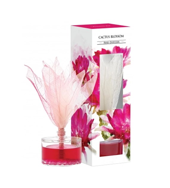 Dyfuzor zapachowy z liściem - kwiat kaktusa (_/12/1)