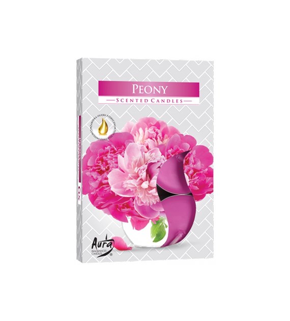 BISPOL Świeca podgrzewacz ''piwonia'' (_/12/6)