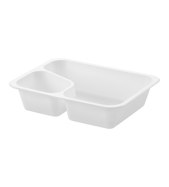 (REUSE) POJEMNIK DO ZGRZEWU DWUDZIELNY COLT B-227x178x50 BIAŁY LITE (32(40)/10/50)