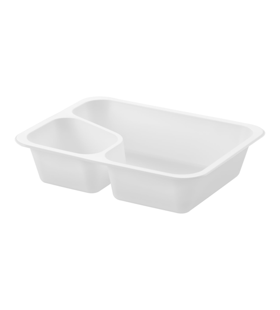 (REUSE) POJEMNIK DO ZGRZEWU DWUDZIELNY COLT B-227x178x50 BIAŁY LITE (32(40)/10/50)