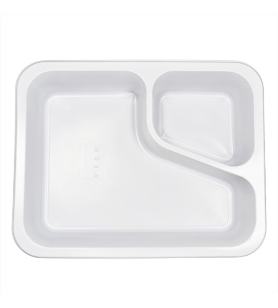 (REUSE) POJEMNIK DO ZGRZEWU DWUDZIELNY COLT B-227x178x50 BIAŁY LITE (32(40)/10/50)