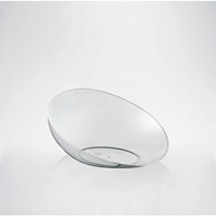 FINGERFOOD Talerzyk OVALE transparentna fi90mm PS (96/20/24)