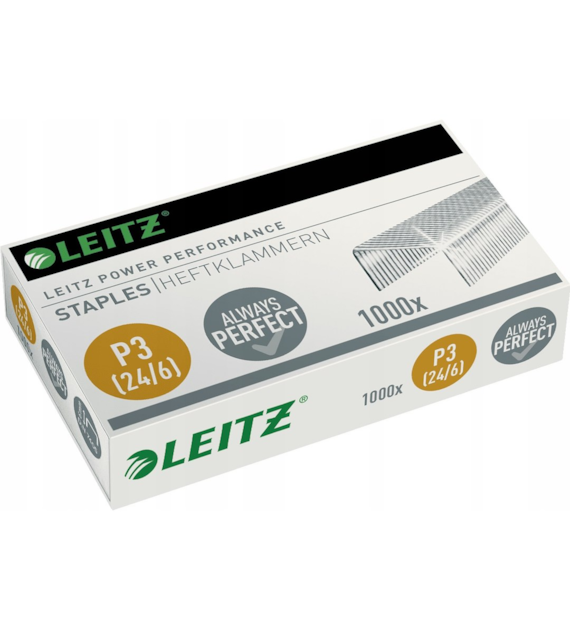 Zszywki LEITZ galwanizowane 24/6