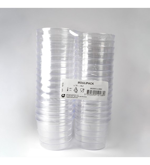 (REUSE) FINGERFOOD Pojemnik kubek 180ml (40/10/30)