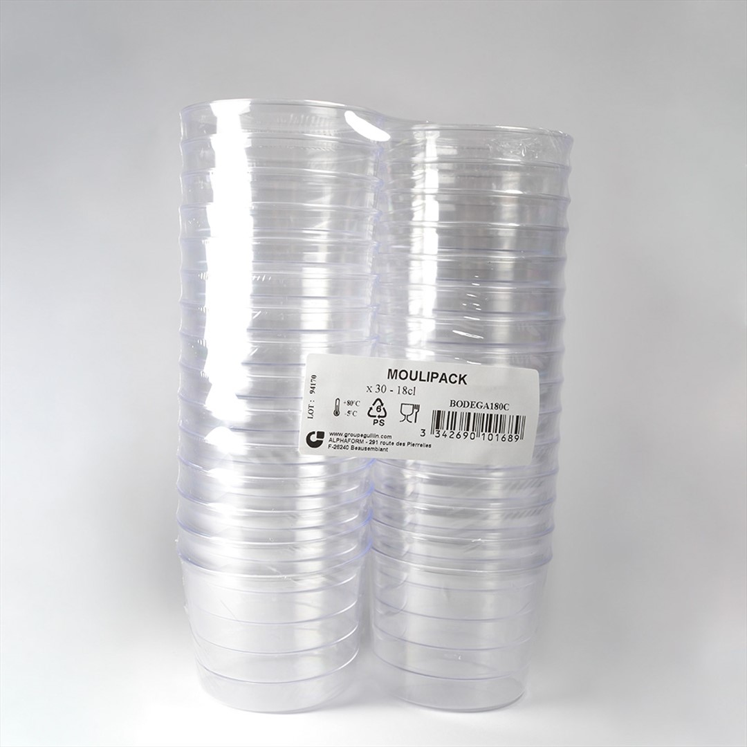 (REUSE) FINGERFOOD Pojemnik kubek 180ml (40/10/30)