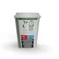 KUBEK PAPIEROWY 250ml GREEN TREE + PLA 80mm (_/20/50)