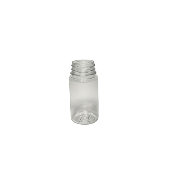 BUTELKA SHOOT PET 100ml OKRĄGŁA GWINT 38MM (320SZT)