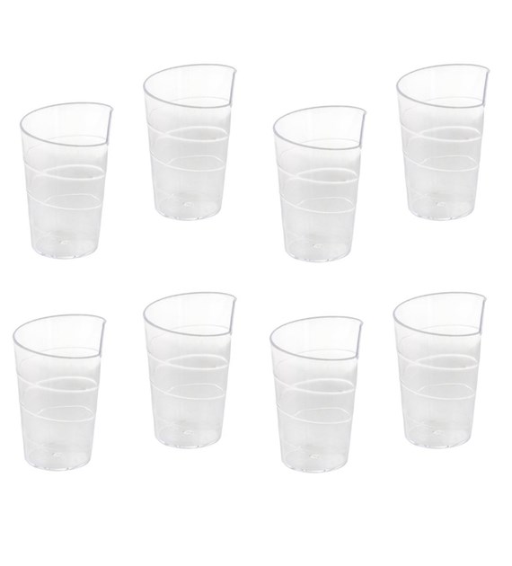 (SUP) FINGERFOOD Pojemnik kieliszek spirala 55ml (72/21/24)