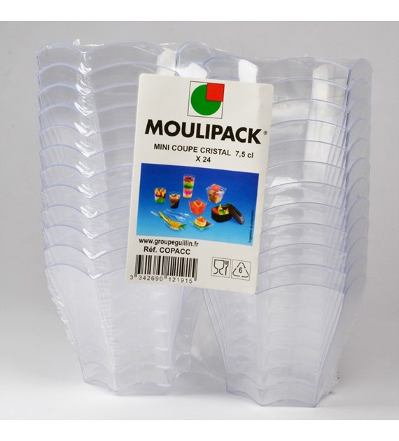 FINGERFOOD Pojemnik pucharek 6-kątny 75ml (H)46mm / (FI)55mm (56/24/24)