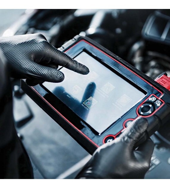 GoGrip Rękawice nitrylowe czarne M (_/10/50)