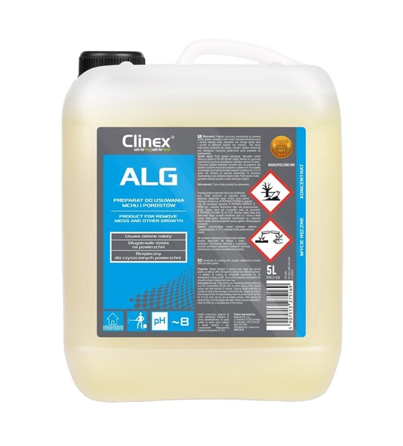 CLINEX ALG Preparat do usuwania mchów i porostów 5L (96/1/1)