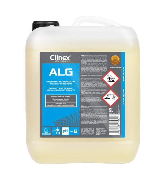 CLINEX ALG Preparat do usuwania mchów i porostów 5L (96/1/1)